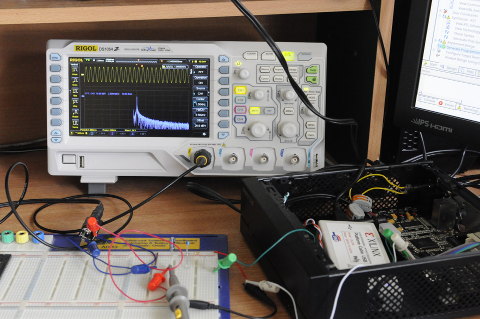 1kHz sine wave