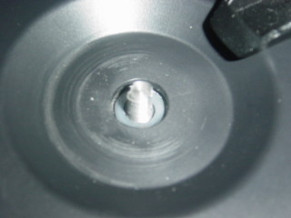 Nylon washer to raise the clutch knob